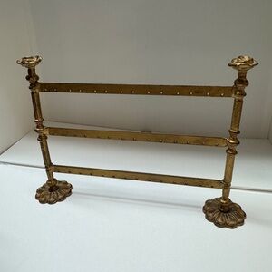 Gold Metal Display Stand